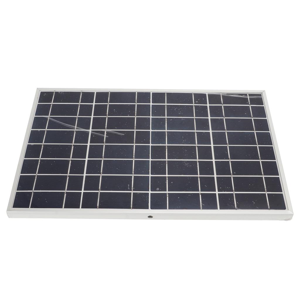 Solar Panel with 40A Controller Polysilicon 30W Dual USB Charging High Conversion Efficiency for RV Car Ships Airplanes