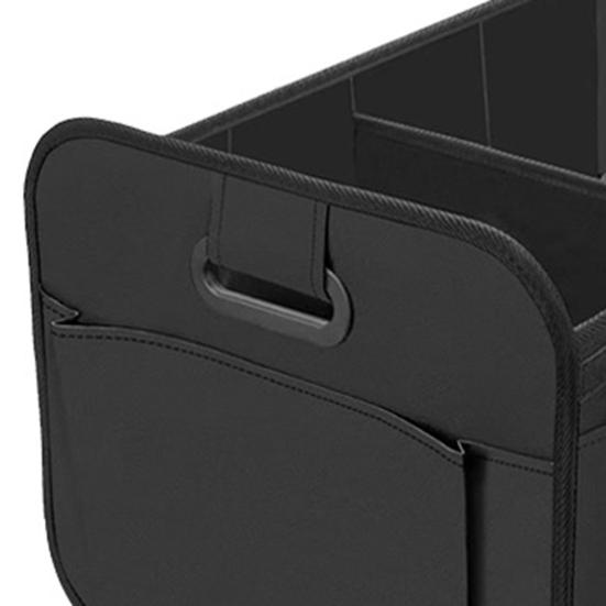 Складной органайзер для багажника автомобиля, складной ящик для хранения с несколькими отделениями, противоскользящая водонепроницаемая ткань Оксфорд 600D, большой вместительный автомобильный ящик для хранения