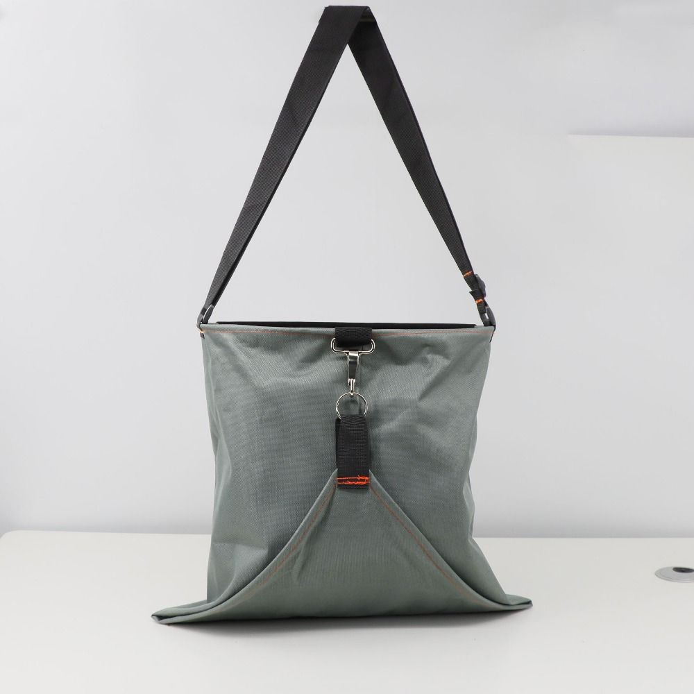 Washable Fruits Gathering Pouch Tear Resistance Foldable Foraging Apron Gardening