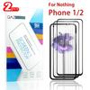 2PCS For Nothing Phone 1 2 Glass Full Coverage Screen Protector Tempered Glass Film