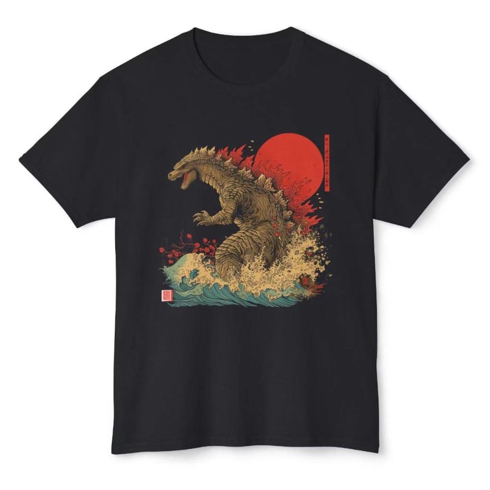 Godzilla Retro T-Shirt,Godzilla Graphic Tee,Retro Graphic Tee,Unisex Cotton Tee