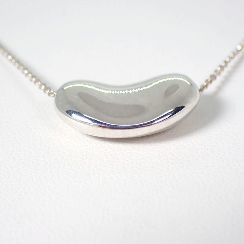 [Б/у] TIFFANY/Tiffany 925 кулон в виде боба/ожерелье/g454-88