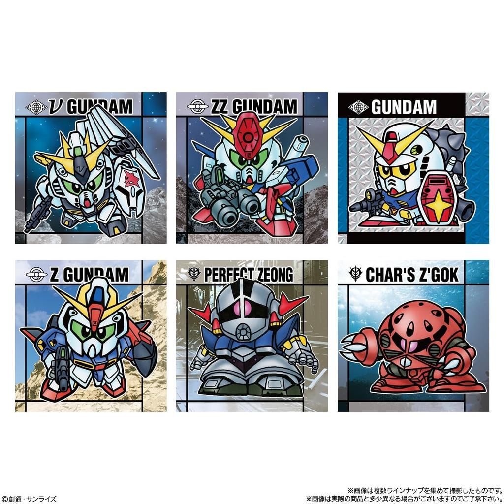 Оригинальная коробка со снеками SD Gundam, 10 штук (конфеты-игрушки)