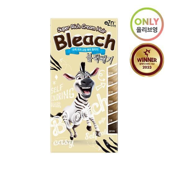 NEW) EZN Super Rich Cream Осветлитель для волос Удаление черного цвета