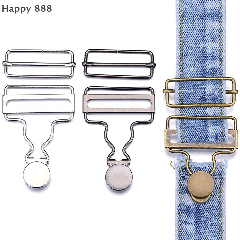 Dungaree Fasteners Clip, Brace Buckles, And Jeans Button Set For Denim Jackets – Essential DIY Apparel Sewing Supplies