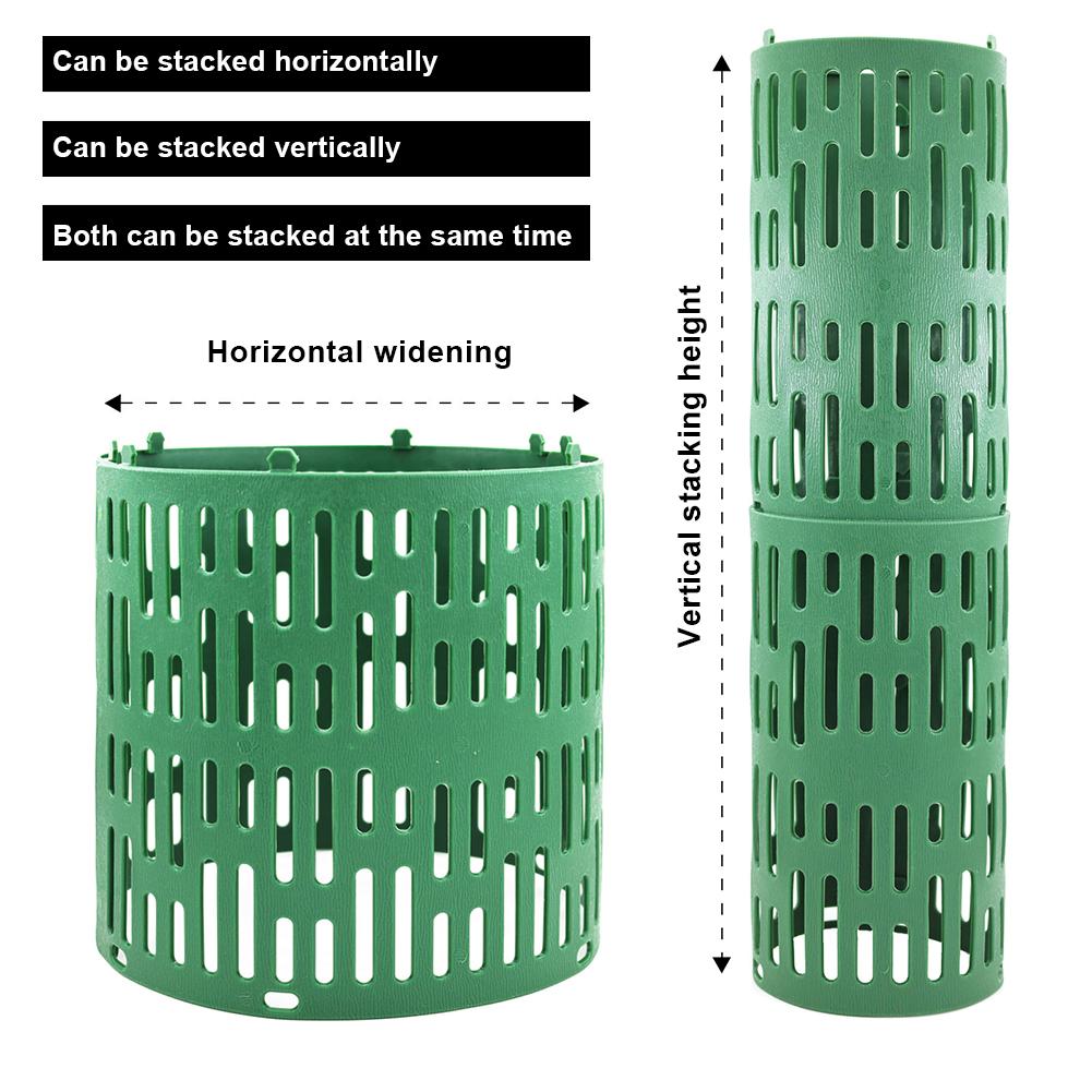 6 шт. Защита ствола дерева Защитный забор для растений с проволочными стяжками Защитные ограждения для растений Регулируемые для защиты деревьев