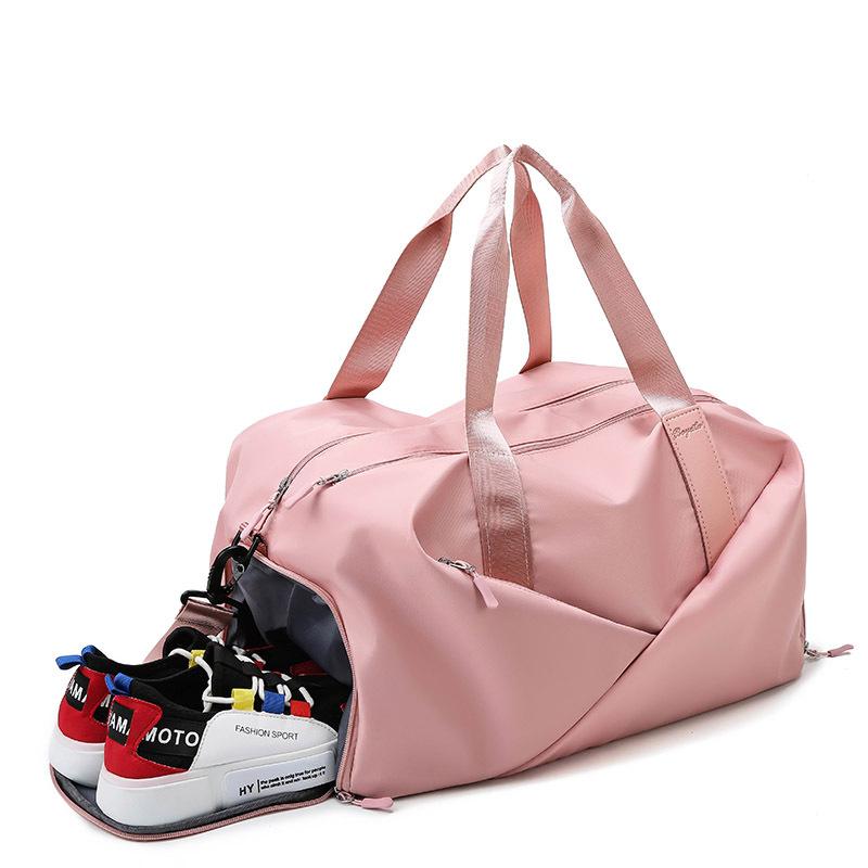 Swimming bag dry and wet separation fitness bag women's short trip storage bag simple leisure sports large capacity travel bag