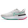 Nike React Miler 2 South Beach Men Sneakers Grey Platinum-Tint White CW7121-004