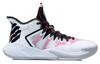 Li Ning Кроссовки для баскетбола Storm 2021, синтетическая кожа, нескользящие, легкие, с амортизацией, средняя высота, мужские ABFR007-3