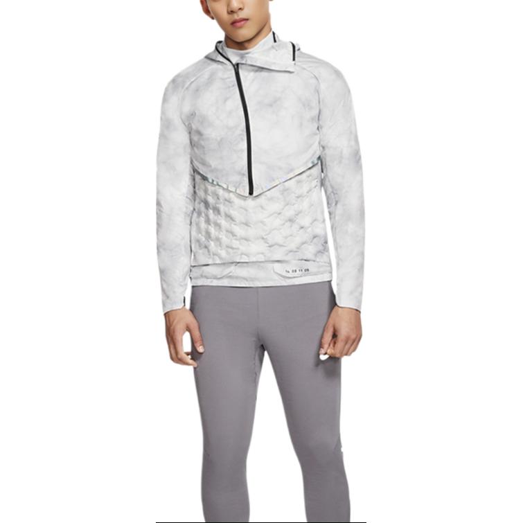 Nike Съемная жилетка с капюшоном, мужская верхняя одежда, серая BV5700-043