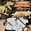 Dinosaur Fossil DIY Excavation Toy - Educational Handmade Archaeology Kit for Kids
