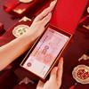 Retro New Year Red Envelop Paper Money Pocket Blessing Wedding Box