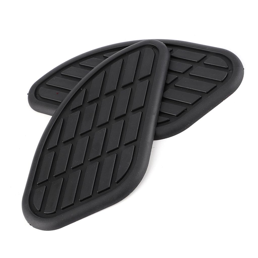 Pair of Motorcycle Fuel Tank Traction Pad Protector Vintage Universal Knee Grip Decals
