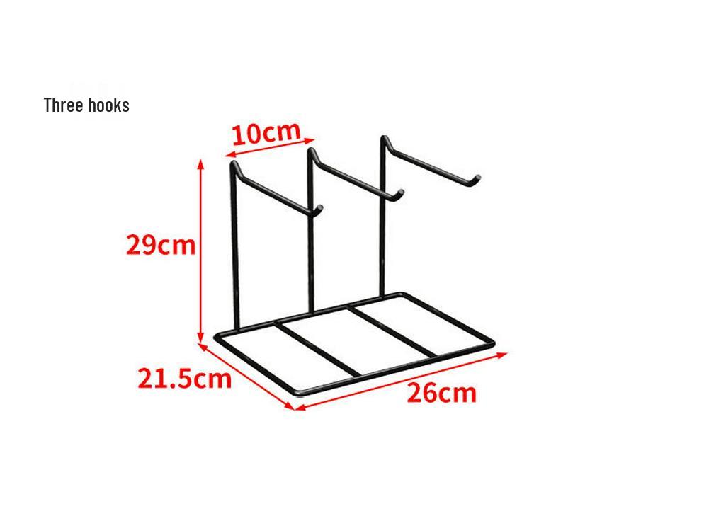 Стойка для демонстрации чехлов для мобильных телефонов и ювелирных изделий с крючками для серег, помад, брелоков и носков
