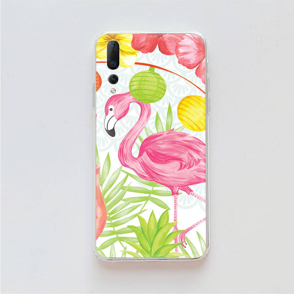 Чехол Flamingo TPU для iPhone XR 7 8 14 15 11 12 13 X XS Pro Max Xiaomi Redmi 13C Note 9 Samsung A22 S23 S24 Ultra Plus VIVO