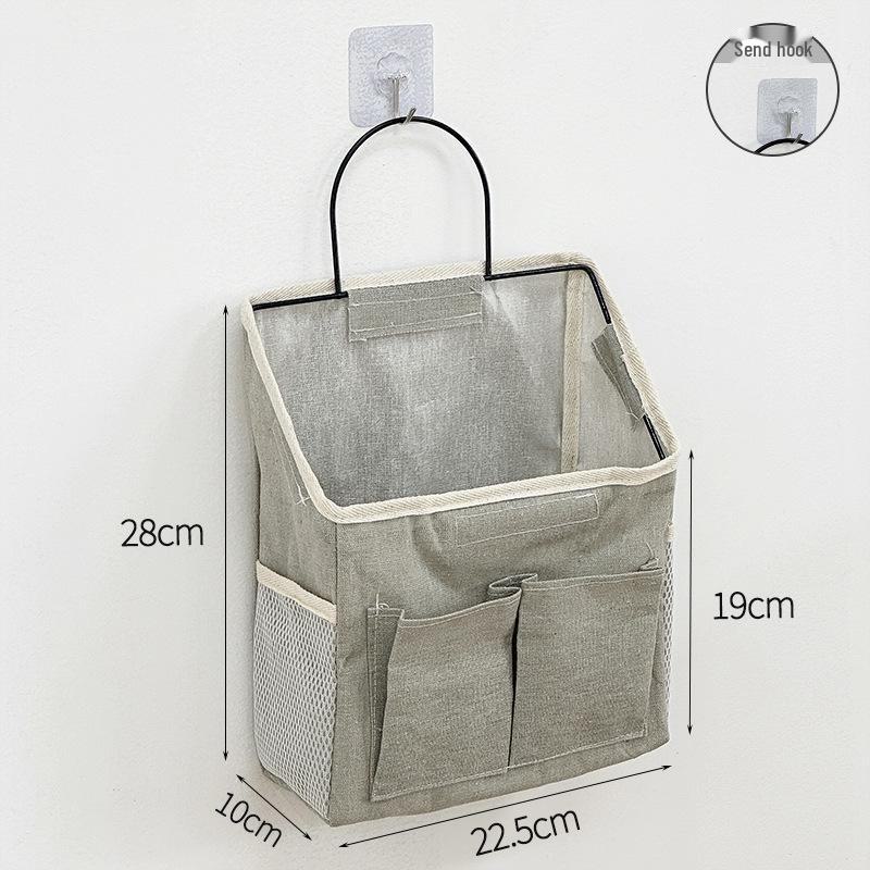 Wall-Mounted Hanging Storage Bag for Dormitory and Door