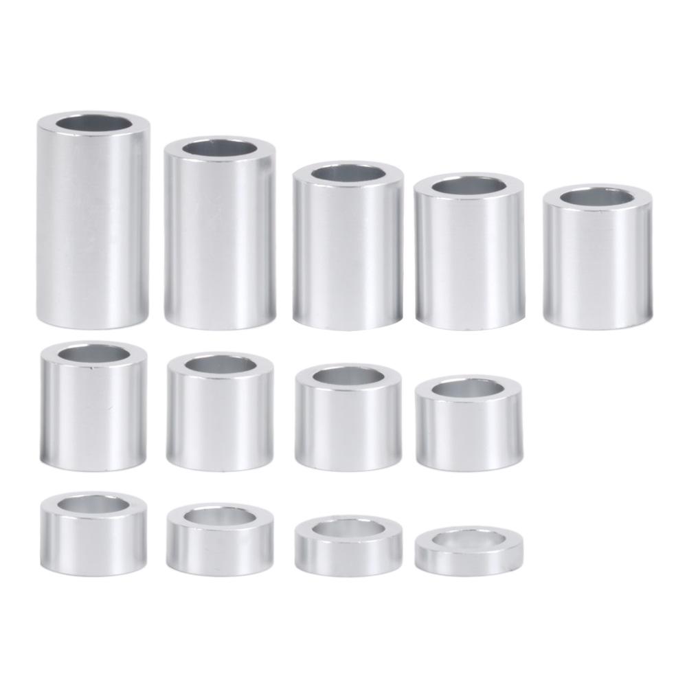 Harley-Compatible Axle Washer Kit: 1" ID, 1.5" OD Motorcycle Modification Accessory