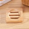 Держатель для мыльницы Высокая прочность Нелегко деформируется Легко чистить Бамбуковый поднос Декоративный деревянный держатель для слива мыла