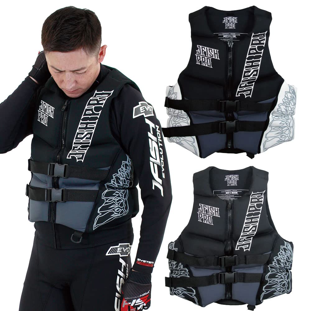 Жилет Jayfish PRO Neo M Черный/Белый JNV-42214 Черный/Белый