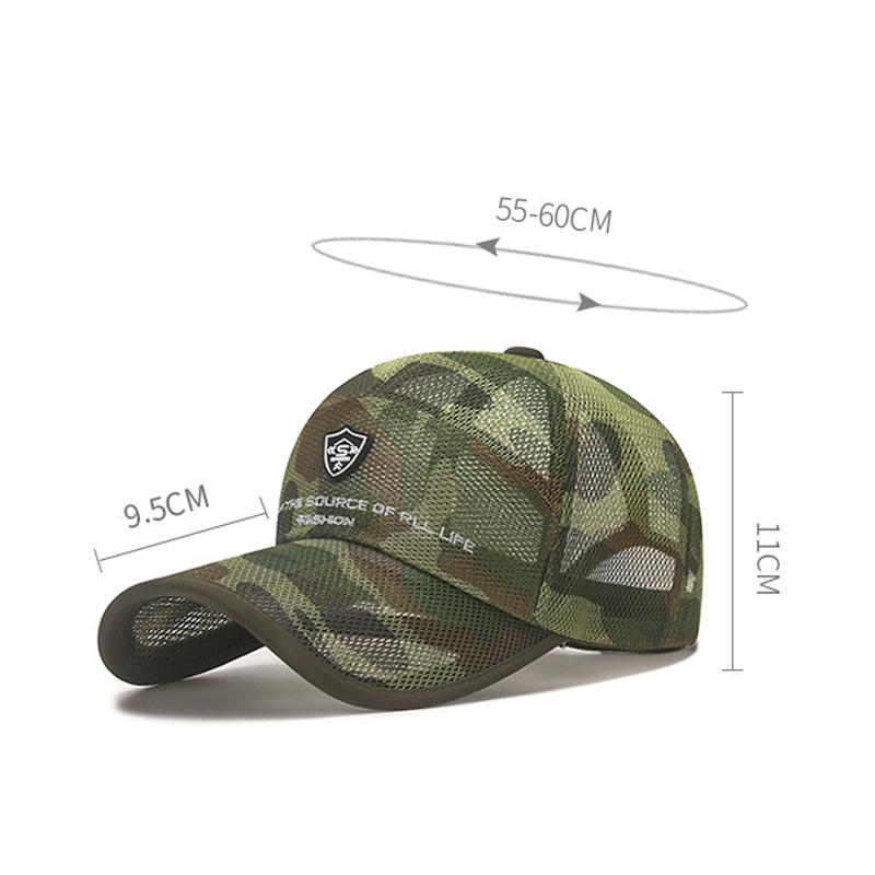 Летняя шляпа для мужчин, дышащая солнцезащитная кепка для спорта на открытом воздухе, рыбалка, бейсболка, панама, козырек, Snapback, фуражка, Hombre Gorras