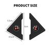 2Pcs Car Door Corner Covers Anti-collision Sticker Auto Protection Decal for BMW 50th 1 3 5 7 Series E36 E46 E60 X5 X6 F16 F30