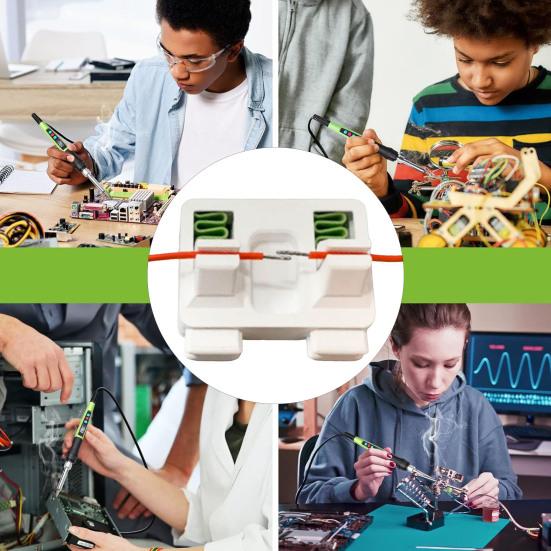 Electric Wire Welding Fixture Welding Electrode Holder Lead Holding Power Welding Accessories for MIG TIG Spot Welding