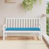 VidaXL Garden Bench Cushion Blue 150x50x3 Cm Oxford Fabric 43203