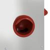 Chicken Feeder 2 pcs Silver 32.5 x 20.5 x 43 cm