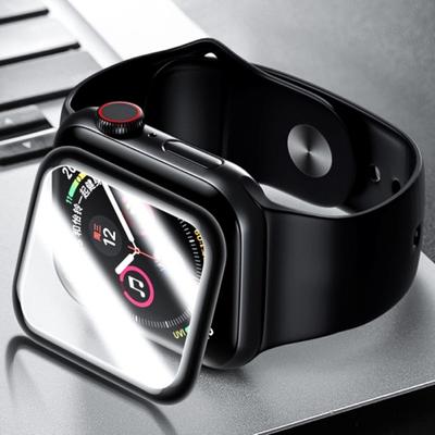 Изогнутая защитная пленка из закаленного стекла для iWatch 1/2/3/4/5 40 мм 44 мм 42 мм