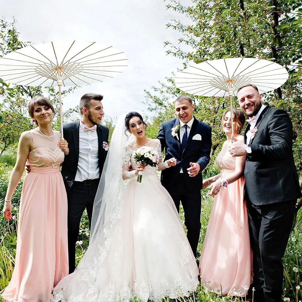 1Pcs Traditional White Wedding Supplies Dia 60/84cm Photography Prop  for Anniversary Wedding Party