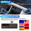 Ретро MP3 Автомобильный Радио Плеер 1 DIN Стерео Эквалайзер FM AM RDS DAB Приемник QC3.0 Bluetooth USB AUX Вход Для VW Porsche Mercedes Benz BMW