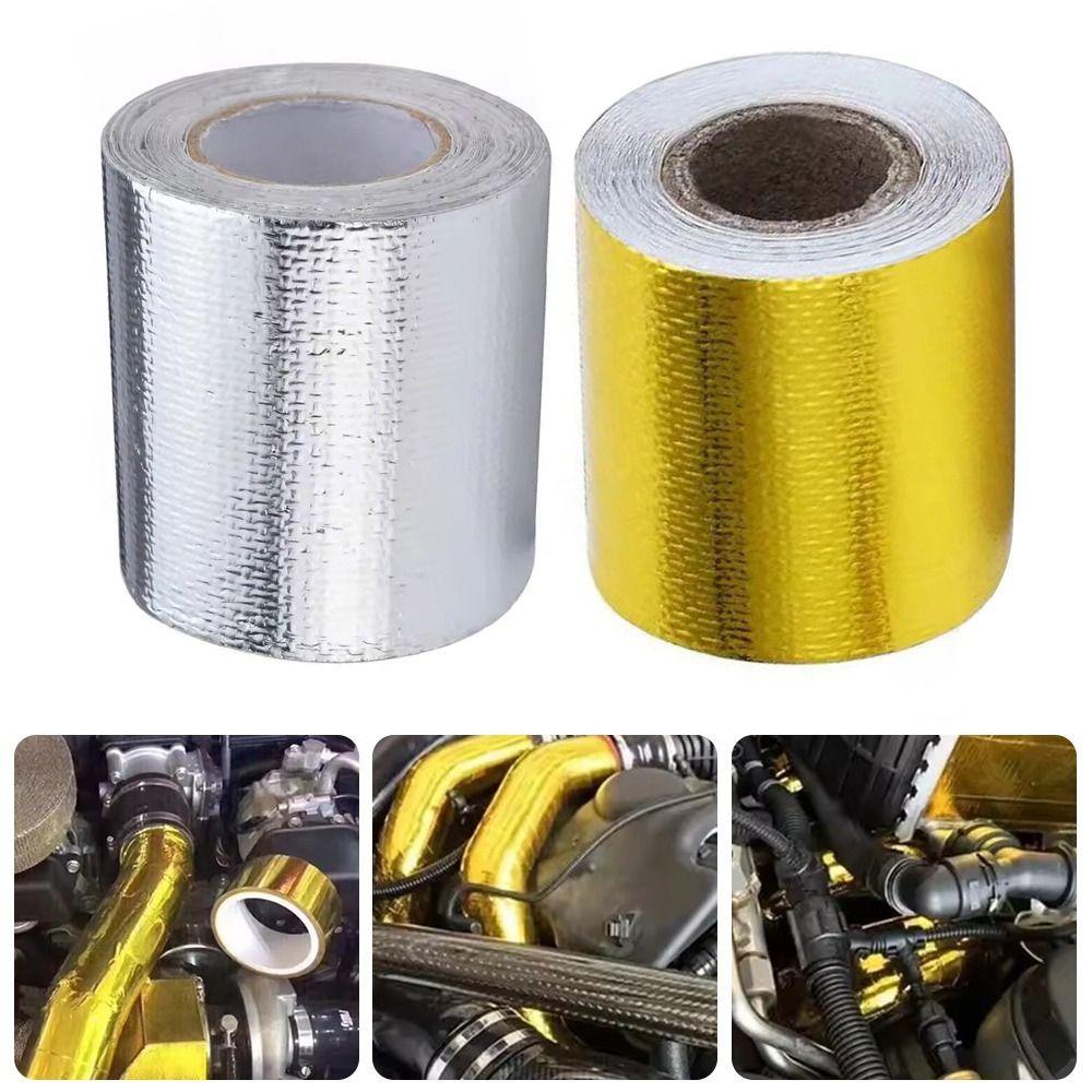 50mmx10M/50mmx5M Reflective Self Adhesive Tape Aluminum Foil Thermal Barrier Tape