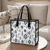 Bohemian Forest Pattern Tote Bag Casual Large Capacity Daily Shoulder Handbag