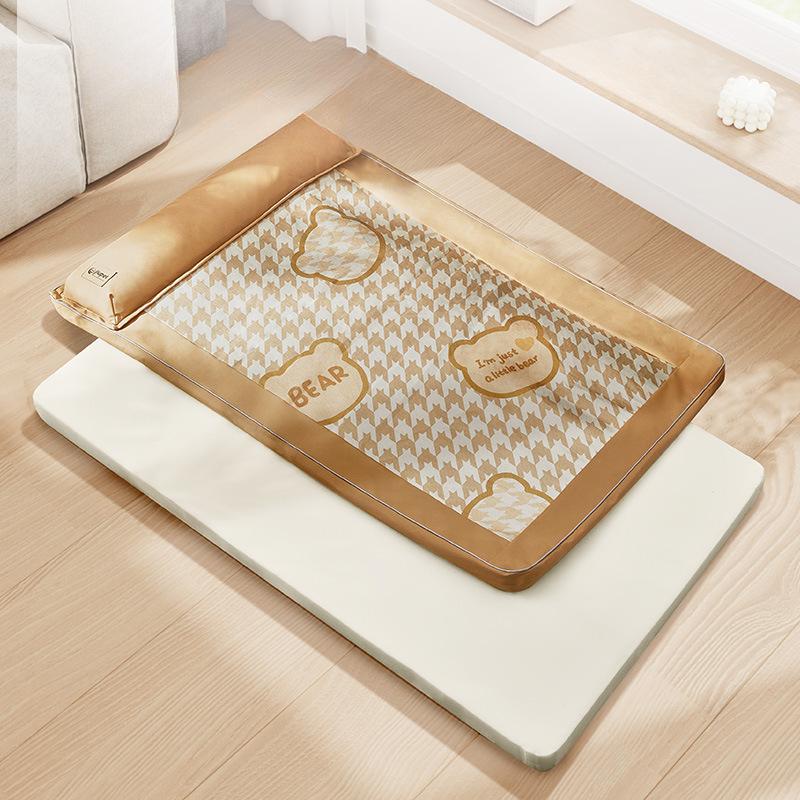 Весенне-летняя будка для собак Всесезонная подушка из ледяного шелка Подушка для собак Подушка для плюшевых игрушек Подушка для собак Подушка для кошек Подушка для домашних животных