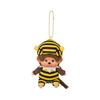 Monchhichi Big Face SS Keychain Honey Bee 245956 H11 X W8 X D6cm