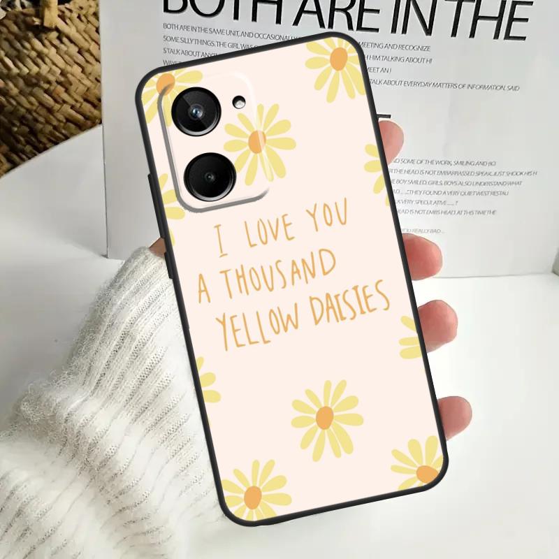 Чехол с цитатами из сериала «Девочки Гилмор» для Realme C55 C53 C51 C35 C33 C30 C67 C21Y C25s C15 9 10 12 11 Pro Plus GT Neo5