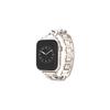 Экологичный джинсовый металлический ремешок для Apple Watch Series 1-10, Ultra, SE