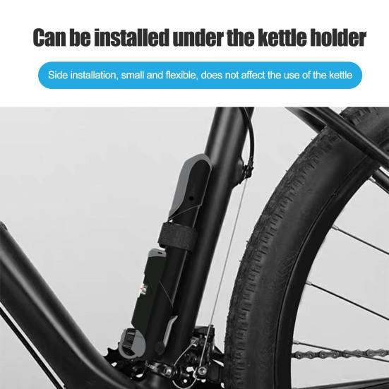 Портативный велосипедный насос 120 PSI с манометром Эргономичная ручка Велосипедный насос Экономия труда Накачивание Ручной