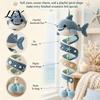 Crochet Kit for Beginners Ocean Animal Spiral Kit, Friends Ornament DIY Marine Craft Projects Adults Life Themed Teens Adults, Handmade Hanging