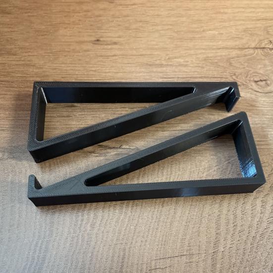 2Pcs Computer Keyboard Riser Stand Ergonomic Typing Non-Slip 20 Degrees Tilted Wired Wireless Keyboard Holder Home Office Desk Accessories