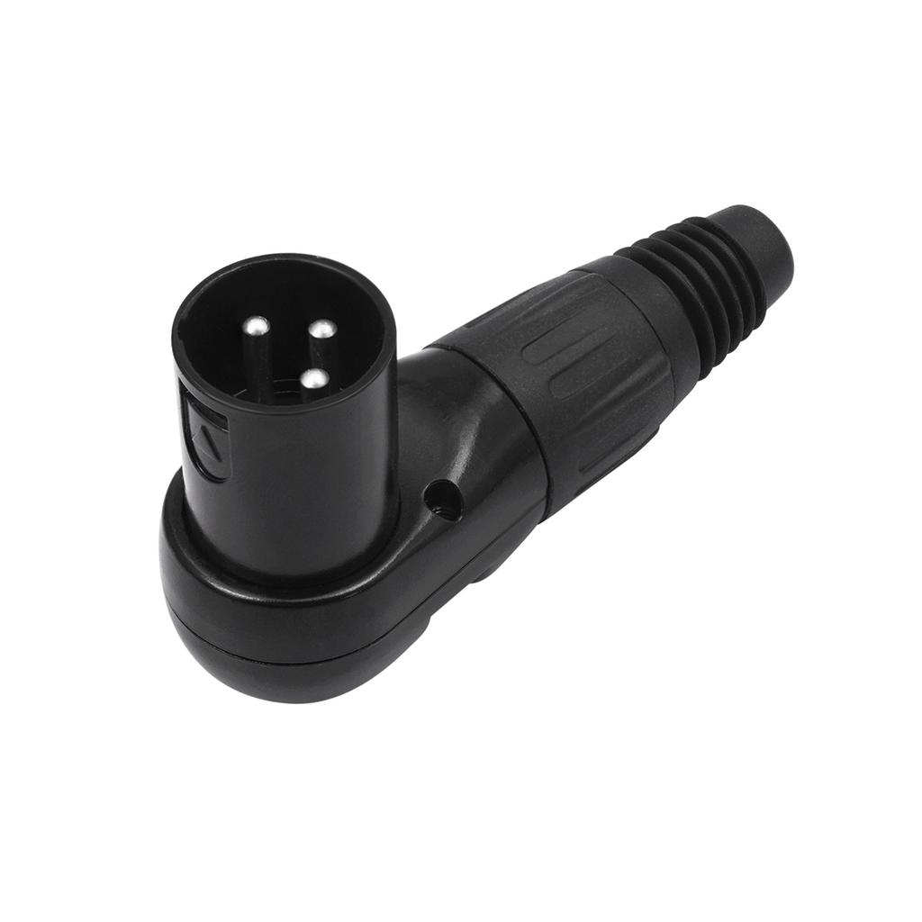 Регулируемый адаптер для подключения XLR, угловой 3-контактный разъем XLR «мама/папа» для профессионального аудио и DJ-оборудования