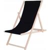 Transat De Jardin - SPRINGOS - Chaise Longue Pliante En Bois De Plage - Réglable En 3 Positions - Peu Encombrant