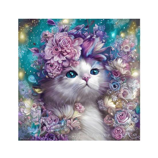 1 комплект 5D набор для рисования животных со стразами, легкий DIY с липким фоном, включает в себя инструменты, аксессуары для рисования со стразами