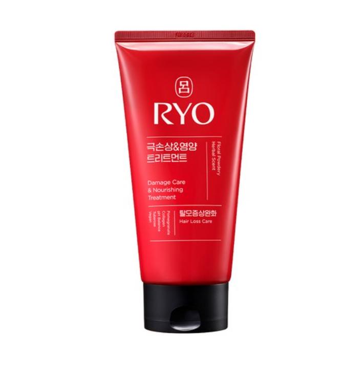 Ryo Hambi Damage & Nutrition Treatment 300мл – Средство для лечения повреждений и питания волос, облегчающее выпадение и обеспечивающее восстанавливающий уход