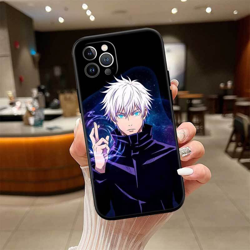 Чехол для телефона Аниме Годжо Jujutsu Kaisen для Redmi Note 12 12S 12C 13 13C 13R 14 14S 14R 14C 11A 13X A3 A3X A4 A5 Pro Max Plus