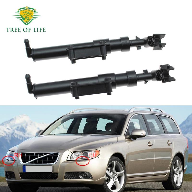 Для VOLVO XC70 II V70 III S80 2009 2010 2011 2012 2013 2014 2015 Передняя Правая Левая Фара Омыватель Стеклоочиститель Форсунка