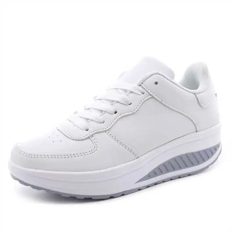 Fashion Height Increasing With Holes Woman's Tennis Exerciser Casual Sneakers Size 46 Hawaiian Shoes Sports Type New Collection