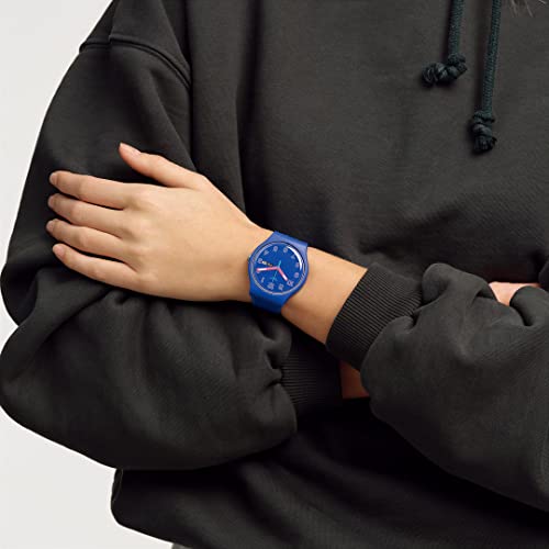 Swatch COBALT DISCO THE JANUARY COLLECTION Наручные часы SO29N705 Синие