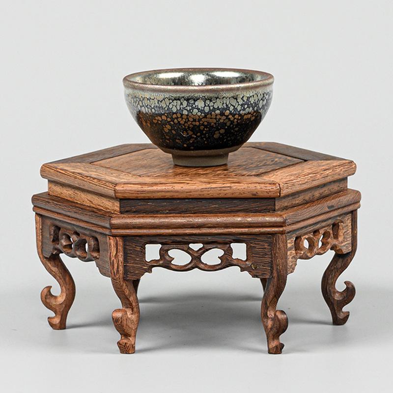 Венге и палисандр основа из массива дерева для поделок: Ваза, Кашпо из камня, Бонсай, Статуэтка Будды, Подставка для чайника