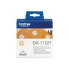 Brother DK-11221 23 X 23 Mm 1000 Étiquette(s) Étiquettes Pour Brother QL-1050, QL-500, QL-550, QL-560, QL-650, QL-700, QL-710,…